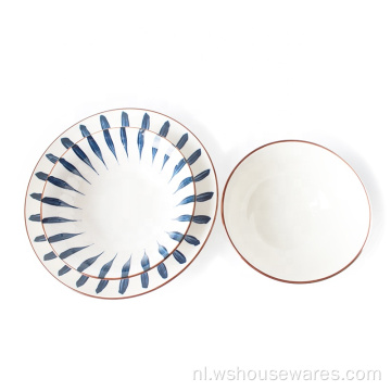 Modern Design Popular Pad Printing Ceramic servies set